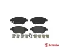 BREMBO Sada brzdovch destiek - kotouov brzda BRE P59052, P 59 052