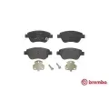 BREMBO Sada brzdovch destiek BRE P59081, P 59 081