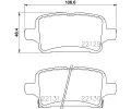 Sada brzdovch destiek BREMBO ‐ BRE P59090