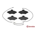 BREMBO Sada brzdovch destiek - kotouov brzda BRE P61052, P 61 052