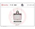 Sada brzdov�ch desti�ek&nbsp;BREMBO&nbsp;&dash;&nbsp;BRE P61062