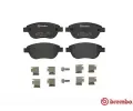 BREMBO Sada brzdovch destiek - kotouov brzda BRE P61068, P 61 068