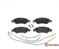 BREMBO Sada brzdovch destiek - kotouov brzda BRE P61070, P 61 070