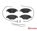 BREMBO Sada brzdovch destiek - kotouov brzda BRE P61071, P 61 071