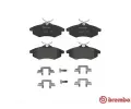 BREMBO Sada brzdovch destiek - kotouov brzda BRE P61074, P 61 074