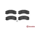 BREMBO Sada brzdovch destiek - kotouov brzda BRE P61089, P 61 089