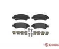 BREMBO Sada brzdovch destiek - kotouov brzda BRE P61091, P 61 091