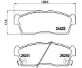 Sada brzdovch destiek BREMBO ‐ BRE P61108