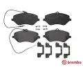 BREMBO Sada brzdovch destiek BRE P61119, P 61 119