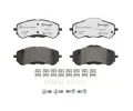 BREMBO Sada brzdovch destiek BREMBO XTRA LINE BRE P61120X, P 61 120X