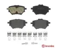 BREMBO Sada brzdovch destiek BRE P61122, P 61 122