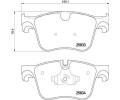 BREMBO Sada brzdovch destiek ‐ BRE P61123