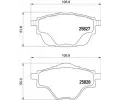 Sada brzdovch destiek BREMBO ‐ BRE P61124