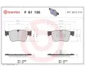 Sada brzdovch destiek BREMBO ‐ BRE P61135X