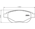 BREMBO Sada brzdovch destiek ‐ BRE P61137