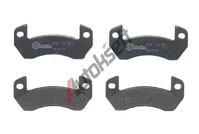 BREMBO Sada brzdovch destiek BRE P62002, P 62 002