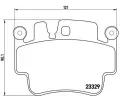 BREMBO Sada brzdovch destiek - kotouov brzda ‐ BRE P65009