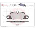 BREMBO Sada brzdovch destiek ‐ BRE P65020