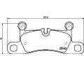 Sada brzdovch destiek BREMBO ‐ BRE P65042