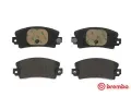 BREMBO Sada brzdovch destiek - kotouov brzda BRE P68002, P 68 002