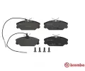 BREMBO Sada brzdovch destiek - kotouov brzda BRE P68014, P 68 014