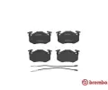 BREMBO Sada brzdovch destiek - kotouov brzda BRE P68015, P 68 015
