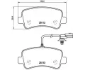 BREMBO Sada brzdovch destiek ‐ BRE P68063