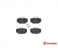 BREMBO Sada brzdovch destiek BRE P71004, P 71 004