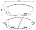 BREMBO Sada brzdovch destiek - kotouov brzda ‐ BRE P78013