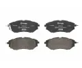 BREMBO Sada brzdovch destiek BREMBO XTRA LINE BRE P 78 017X, BRE P78017X