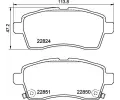 Sada brzdovch destiek BREMBO ‐ BRE P79037