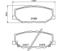 Sada brzdovch destiek BREMBO ‐ BRE P79040
