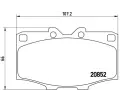 BREMBO Sada brzdovch destiek - kotouov brzda ‐ BRE P83006