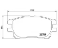 Sada brzdovch destiek BREMBO ‐ BRE P83070