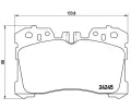 Sada brzdovch destiek BREMBO ‐ BRE P83075