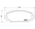 Sada brzdovch destiek BREMBO ‐ BRE P83082