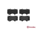 BREMBO Sada brzdovch destiek BRE P83102, P 83 102