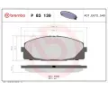 BREMBO Sada brzdovch destiek ‐ BRE P83139