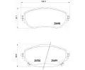 BREMBO Sada brzdovch destiek ‐ BRE P83150