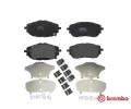 BREMBO Sada brzdovch destiek BRE P83150, P 83 150