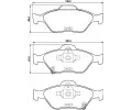 BREMBO Sada brzdovch destiek ‐ BRE P83159
