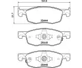 Sada brzdovch destiek BREMBO ‐ BRE P83185