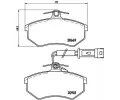 Sada brzdovch destiek BREMBO ‐ BRE P85016