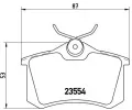 BREMBO Sada brzdovch destiek - kotouov brzda ‐ BRE P85017