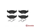 BREMBO Sada brzdovch destiek - kotouov brzda BRE P85019, P 85 019