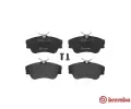 BREMBO Sada brzdovch destiek - kotouov brzda BRE P85029, P 85 029