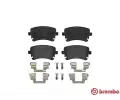 BREMBO Sada brzdovch destiek - kotouov brzda BRE P85076, P 85 076