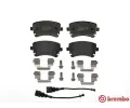BREMBO Sada brzdovch destiek - kotouov brzda BRE P85083, P 85 083