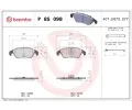 BREMBO Sada brzdovch destiek - kotouov brzda ‐ BRE P85098