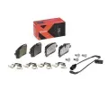 BREMBO Sada brzdovch destiek BREMBO XTRA LINE BRE P85118X, P 85 118X
